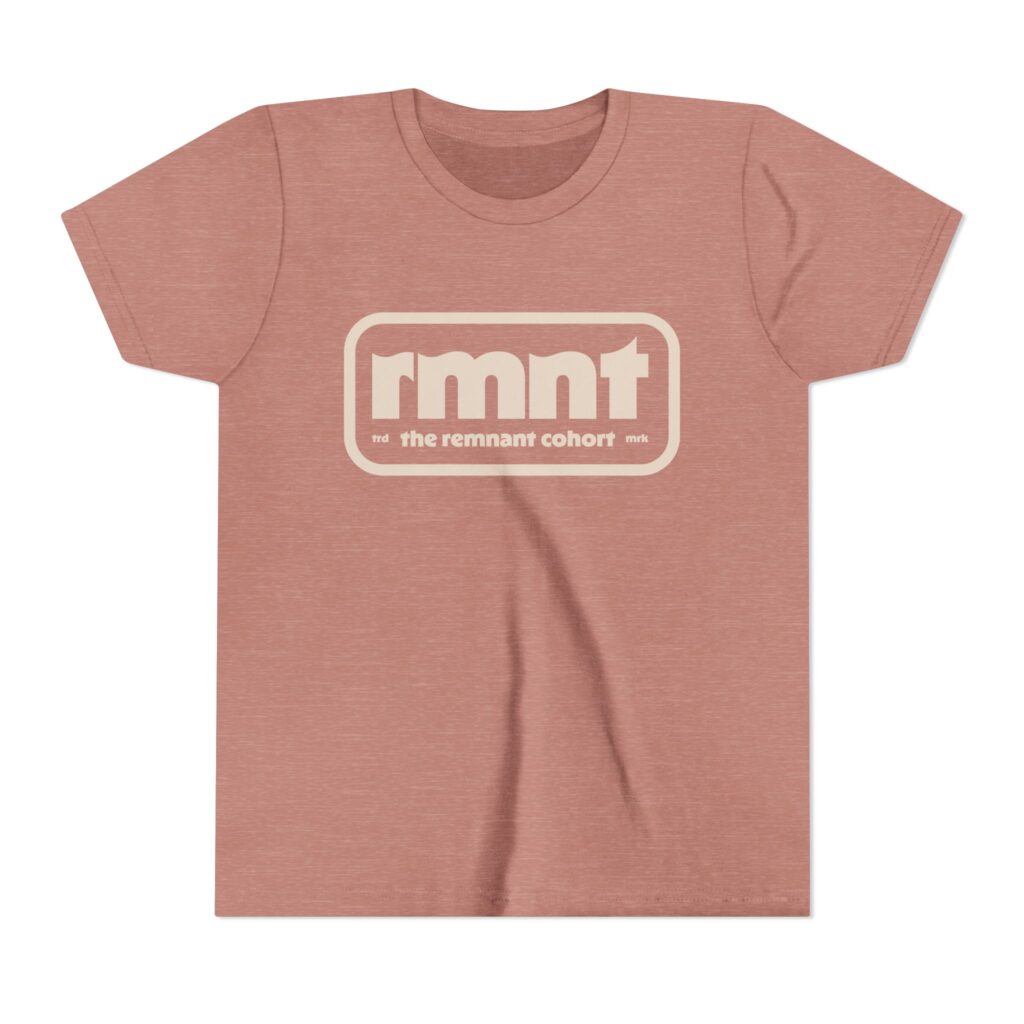 Youth Tee â€” Retro "rmnt" Logo Kids Shirt (The Remnant Cohort)